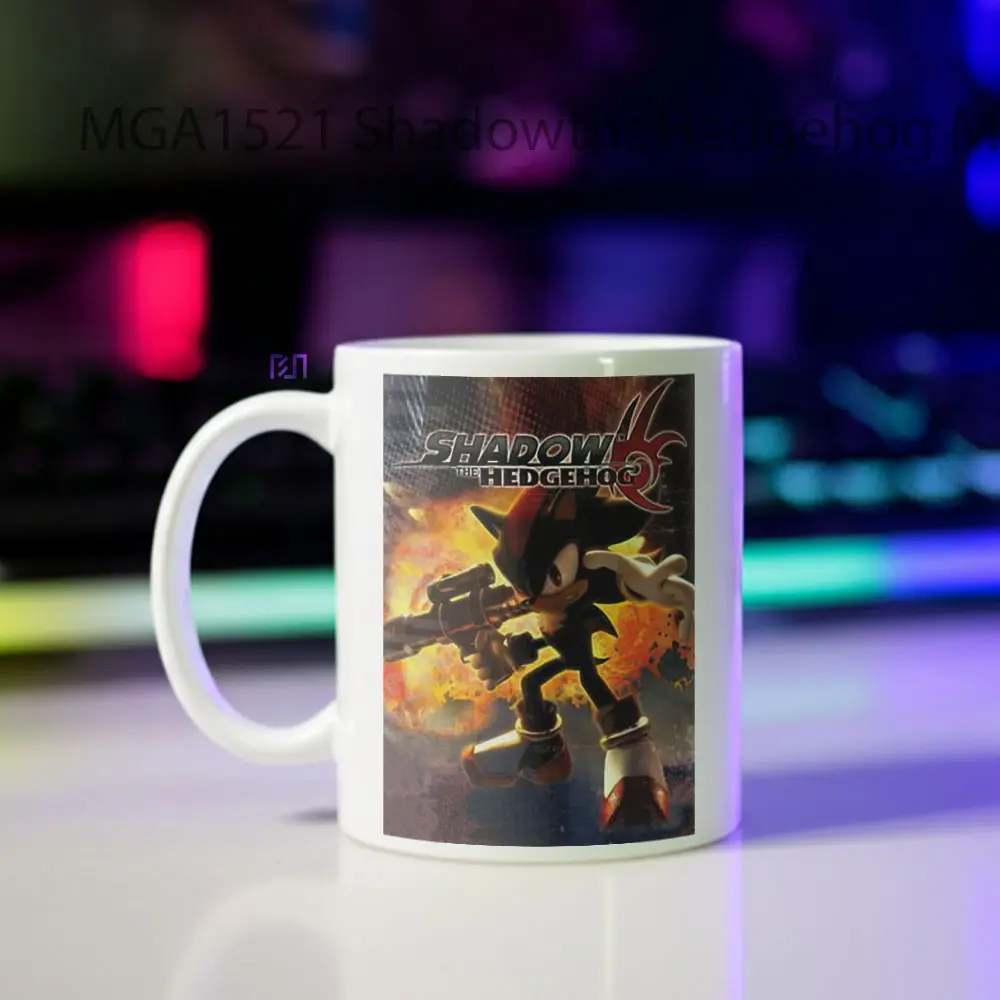 Shadow the Hedgehog Game Mug - Sudut 2