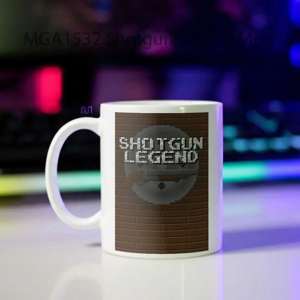 Shotgun Legend Game Mug - Sudut 2