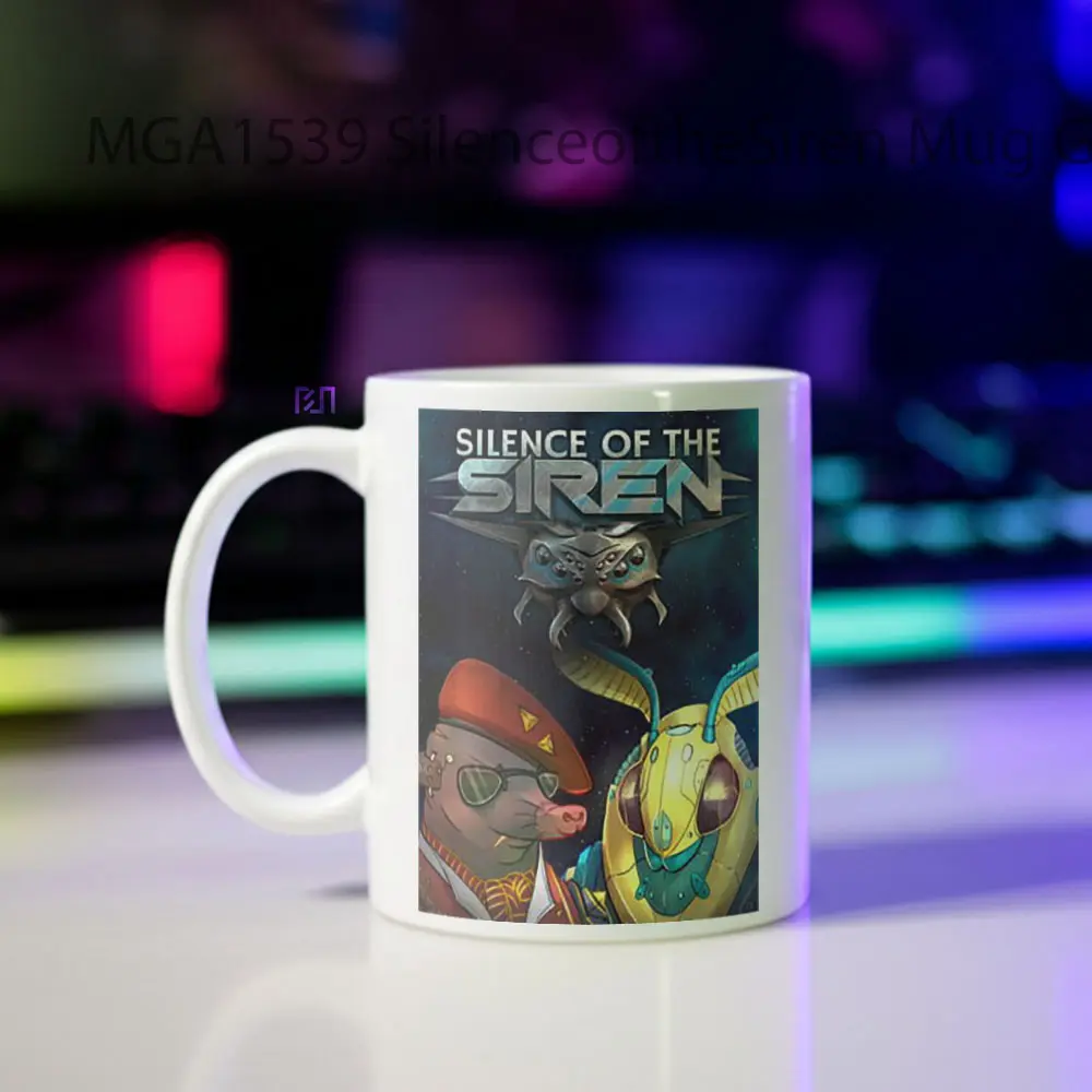 Silence of the Siren Game Mug - Sudut 2