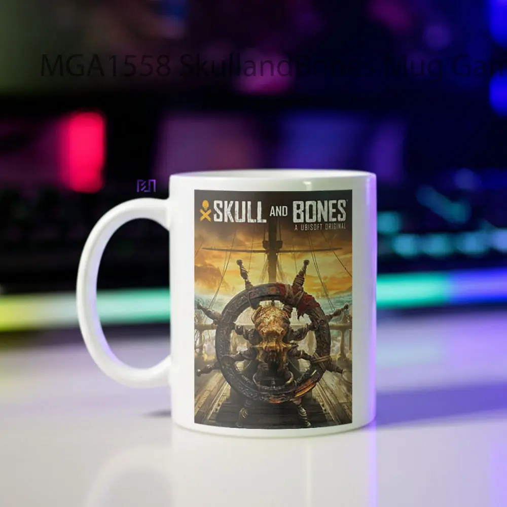 Skull and Bones Game Mug - Sudut 2