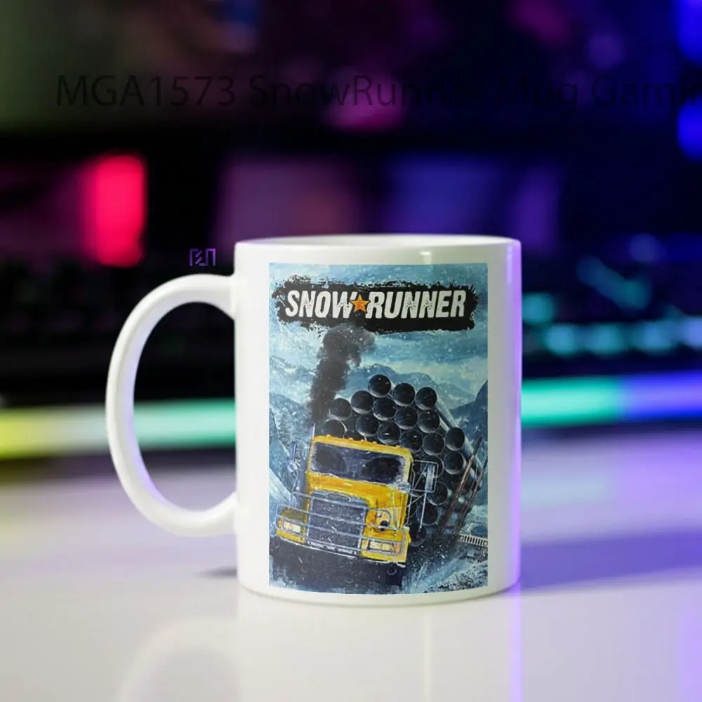 SnowRunner Game Mug - Sudut 2