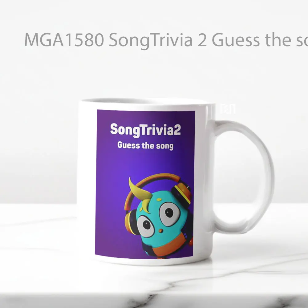 SongTrivia 2 Guess the Song Game Mug