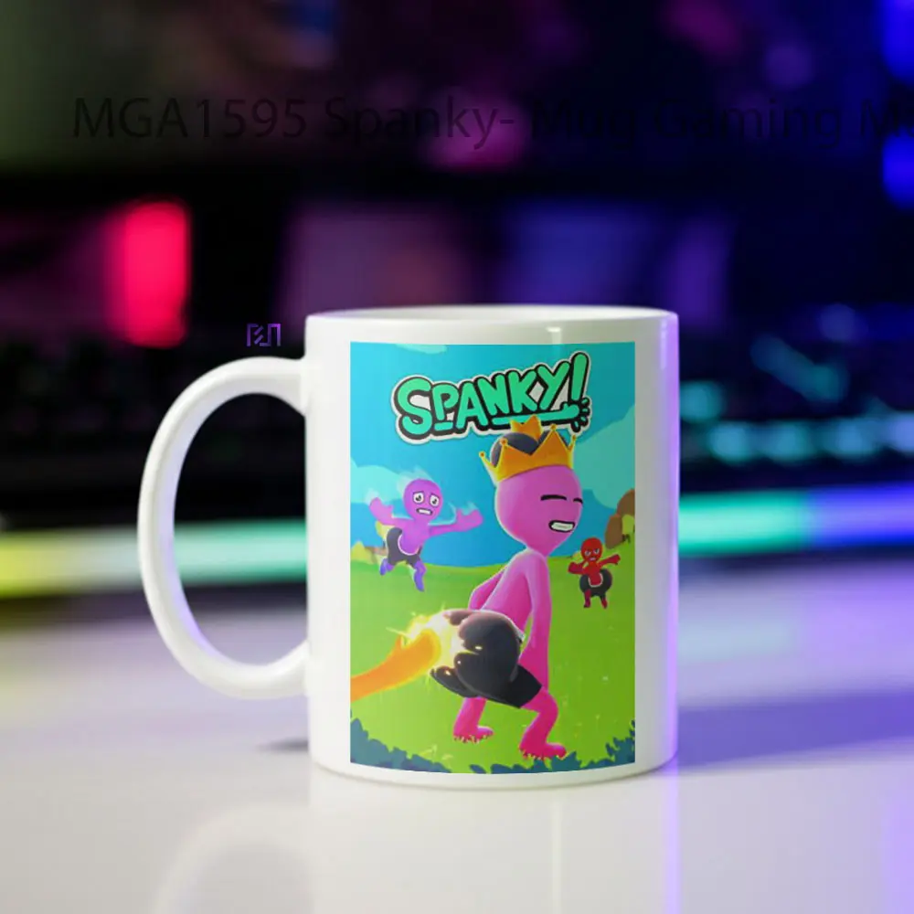 Spanky Game Mug - Sudut 2