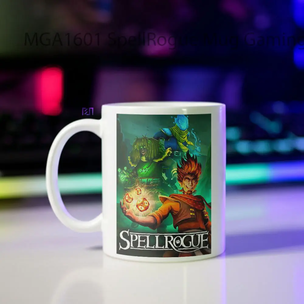 SpellRogue Game Mug - Sudut 2