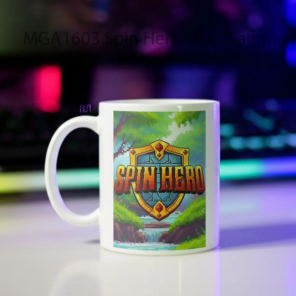 Spin Hero Game Mug - Sudut 2