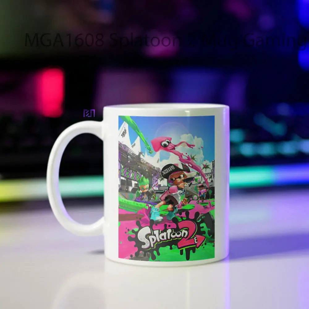 Splatoon 2 Game Mug - Sudut 2