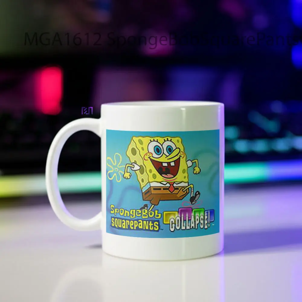 SpongeBob SquarePants Collapse Game Mug - Sudut 2