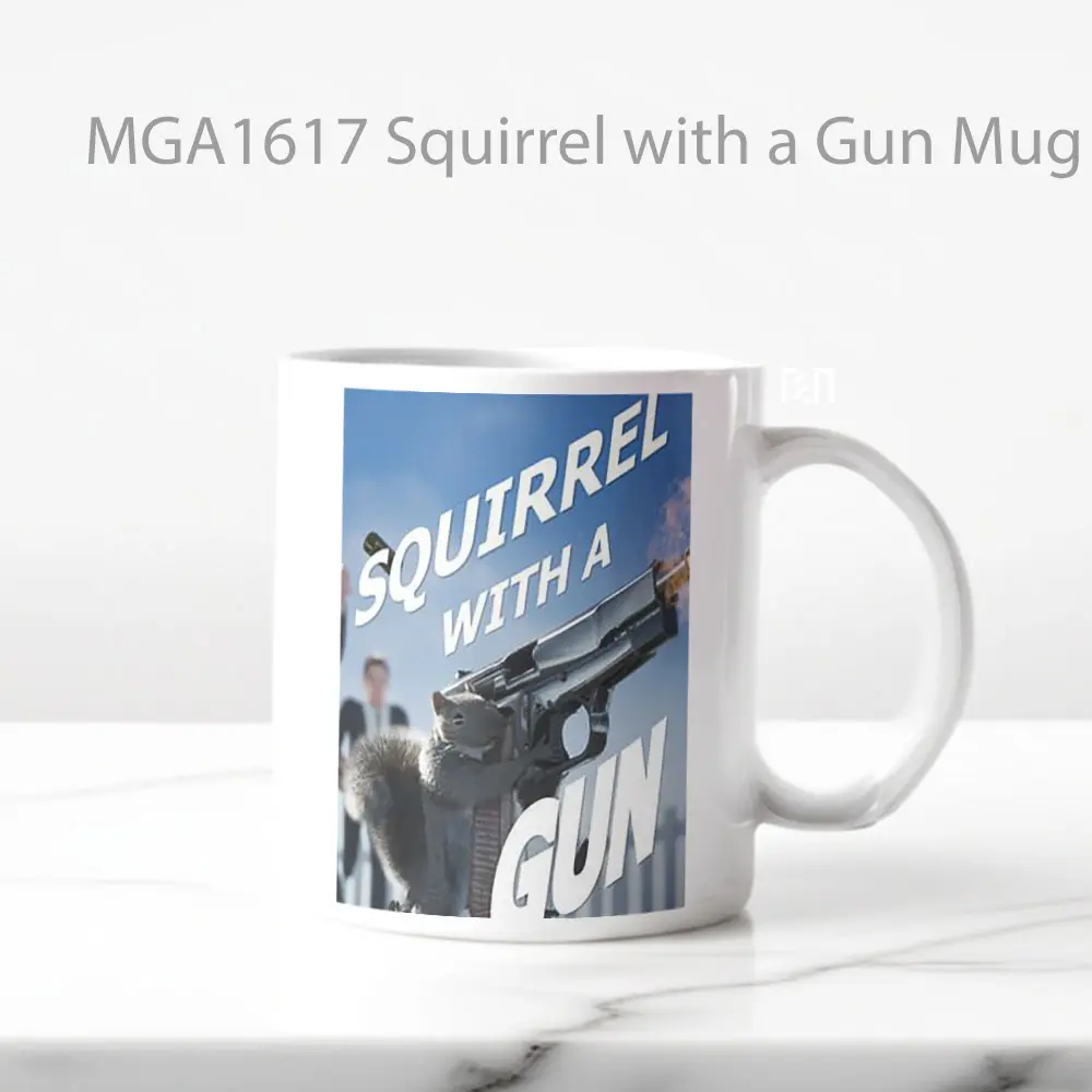 Squirrel with a Gun Game Mug