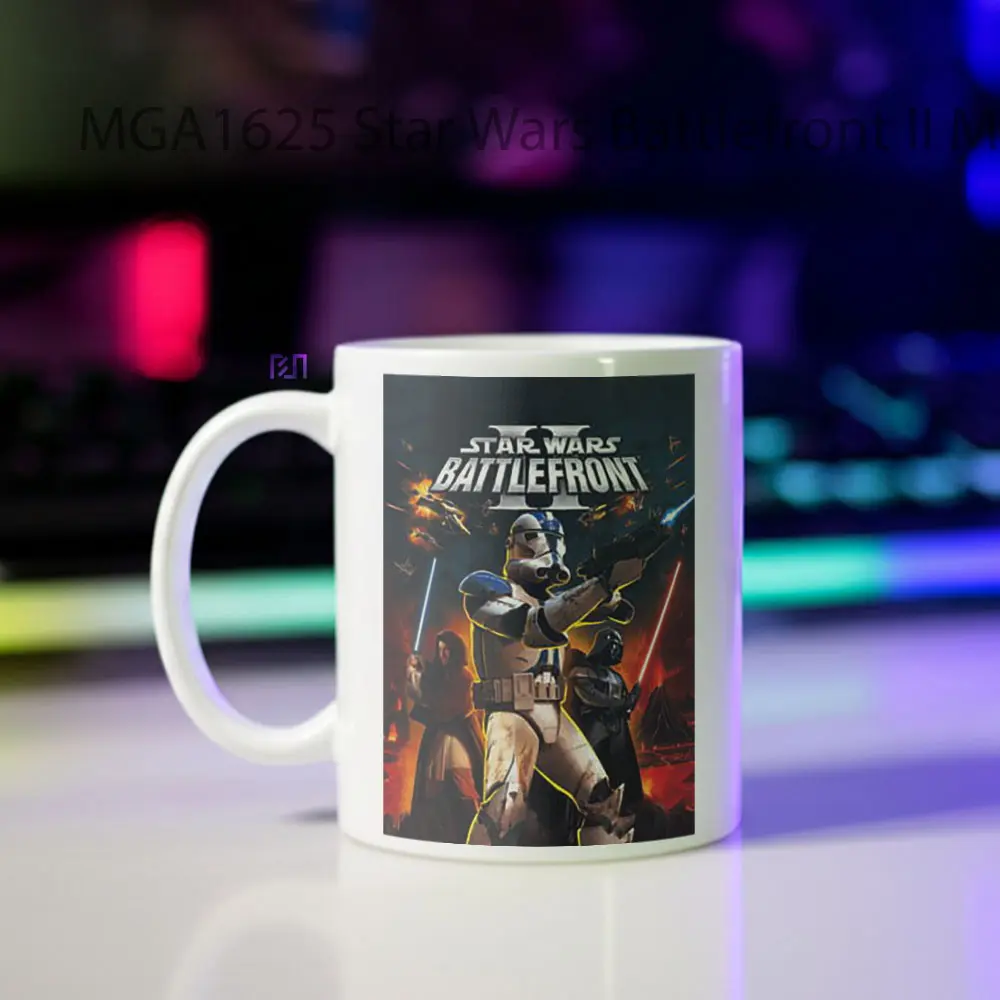 Star Wars Battlefront II Game Mug - Tampak Tengah
