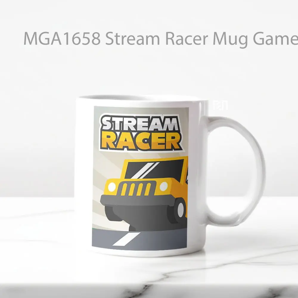Stream Racer Game Mug