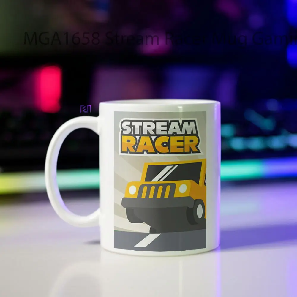 Stream Racer Game Mug - Sudut 2