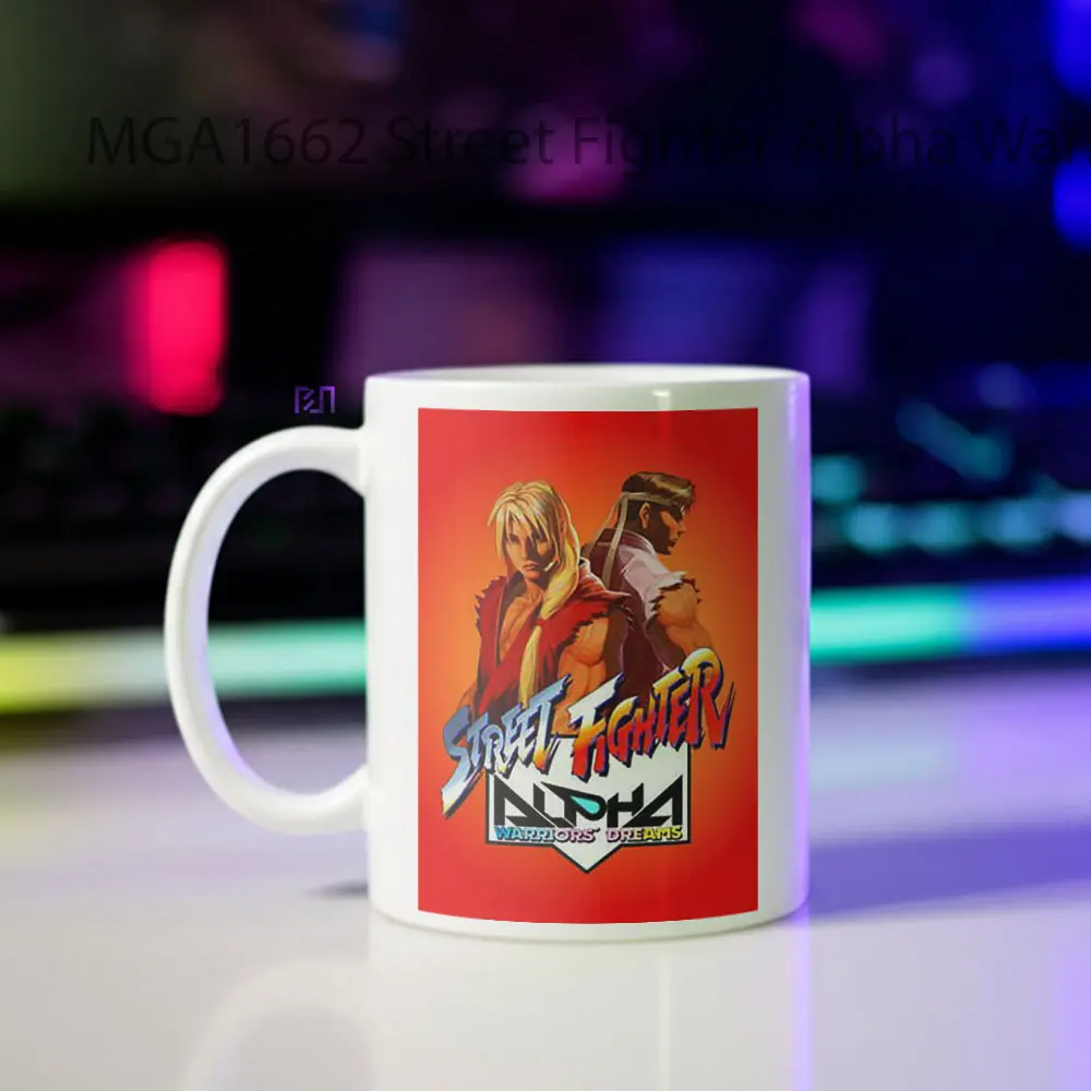 Street Fighter Alpha Warriors’ Dreams Game Mug - Sudut 2