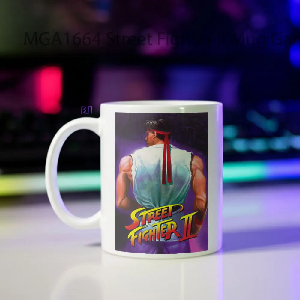 Street Fighter II Game Mug - Sudut 2