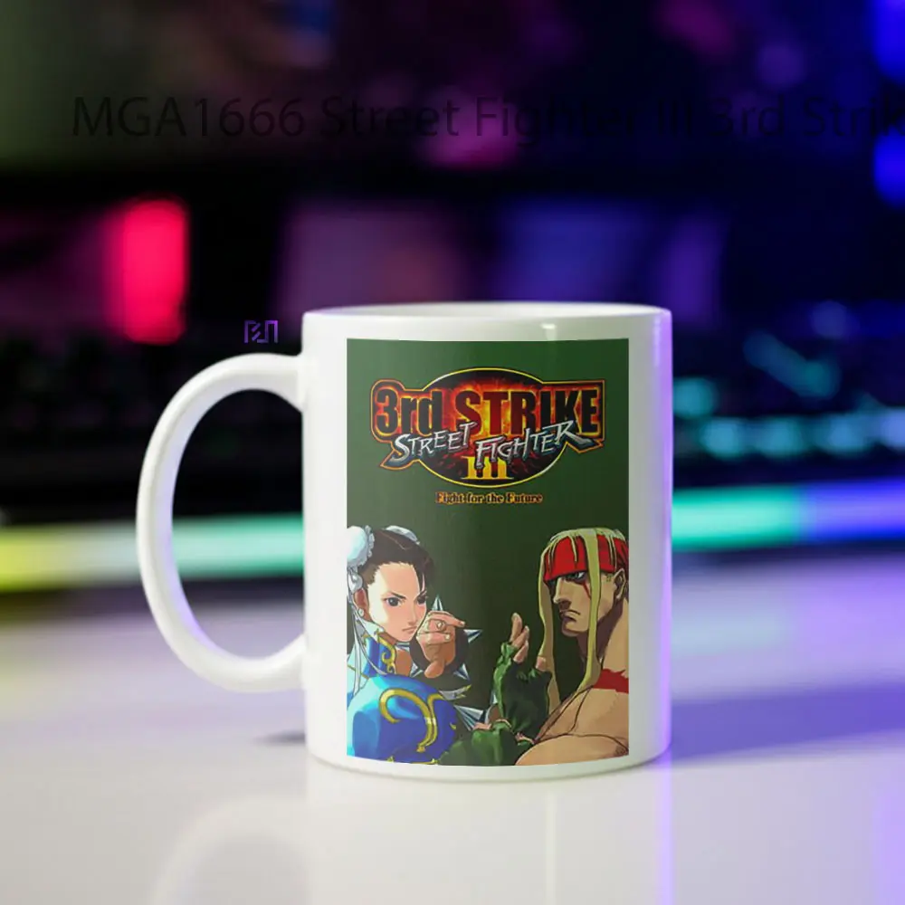 Street Fighter III 3rd Strike Game Mug - Sudut 2