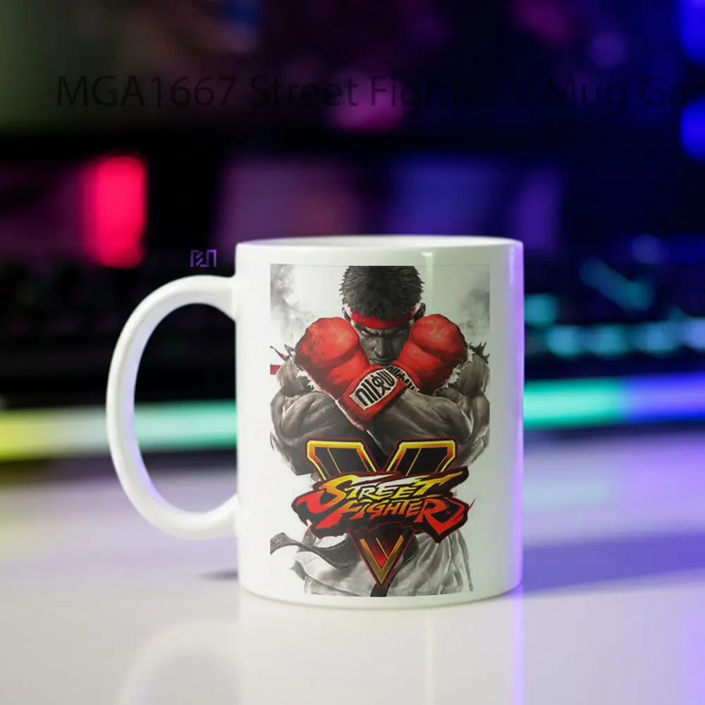 Street Fighter V Game Mug - Sudut 2