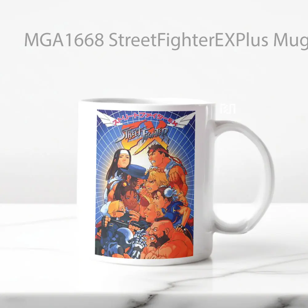 Street Fighter EX Plus Game Mug