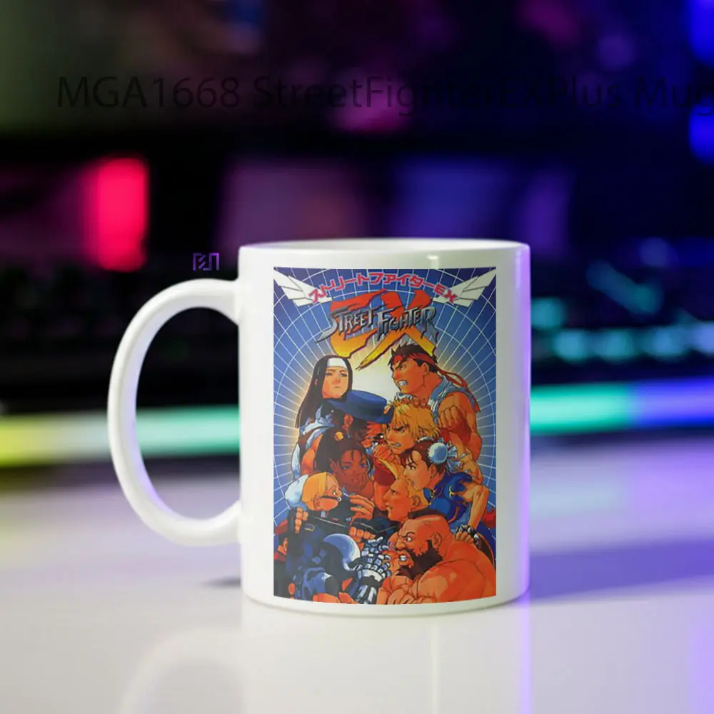 Street Fighter EX Plus Game Mug - Sudut 2