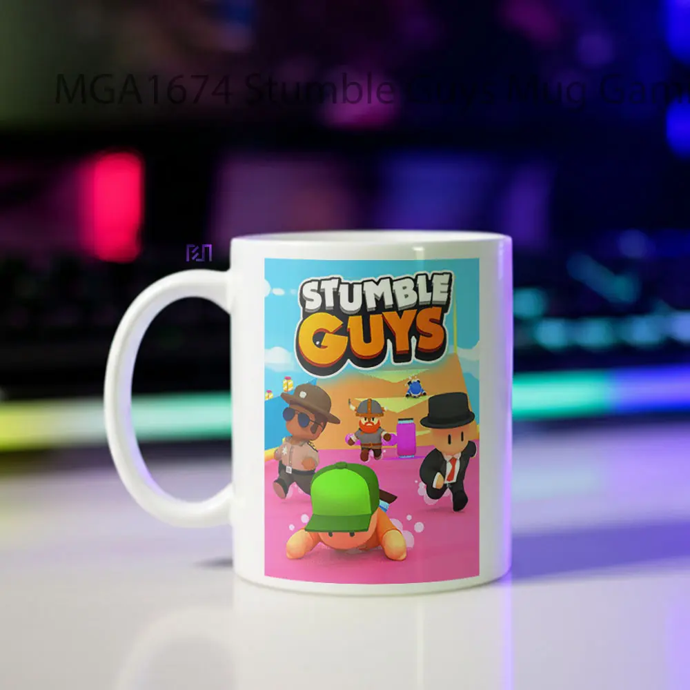 Stumble Guys Game Mug - Sudut 2