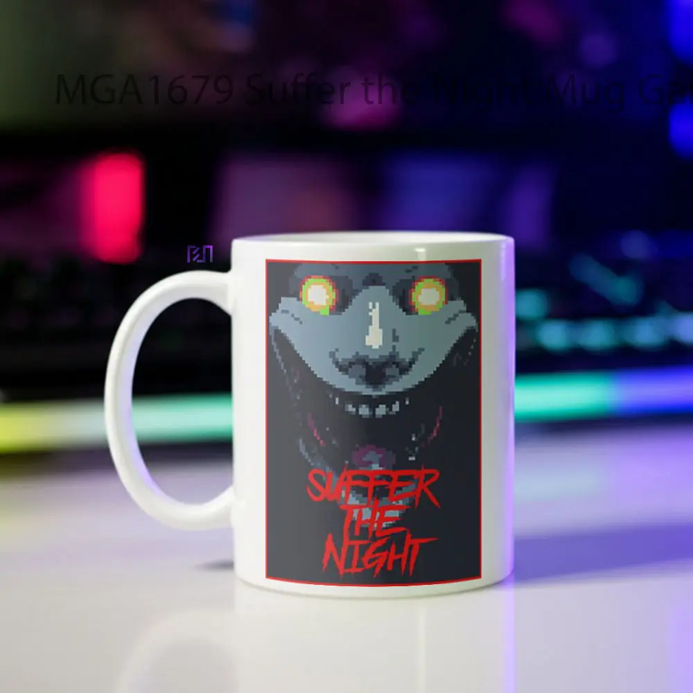 Suffer the Night Game Mug - Sudut 2