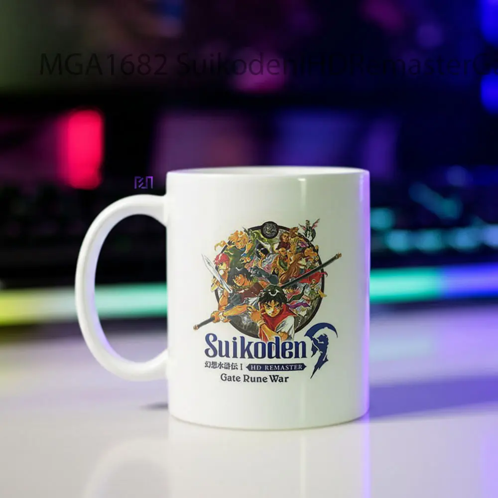 Suikoden I HD Remaster Gate Rune War Game Mug - Sudut 2