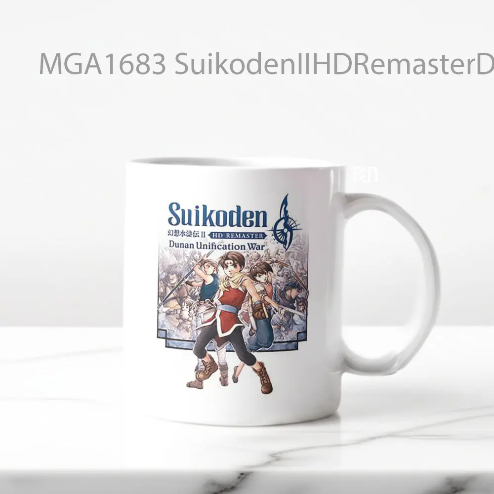 Suikoden II HD Remaster Dunan Unification War Game Mug
