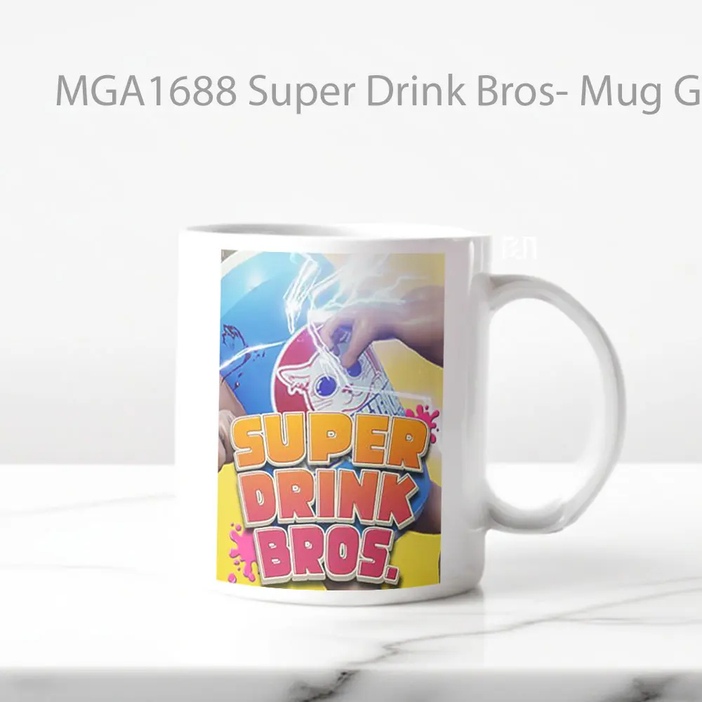 Super Drink Bros- Game Mug