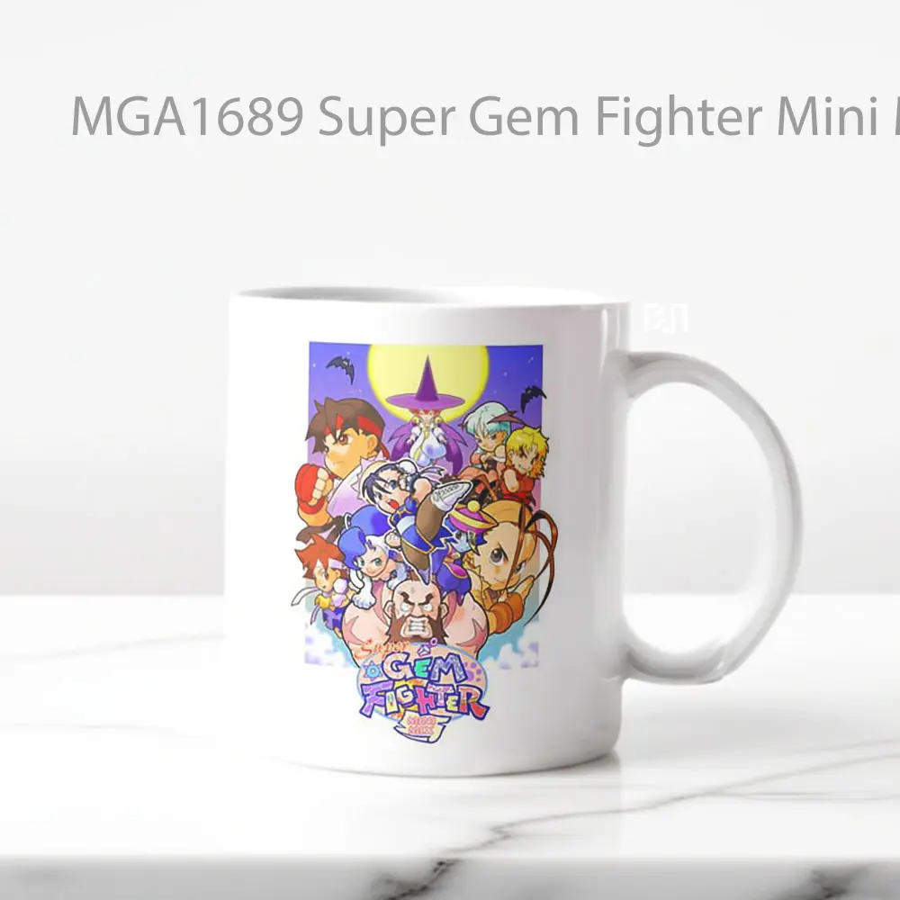 Mug Keramik Premium SNI - Super Gem Fighter Mini Mix Game Mug