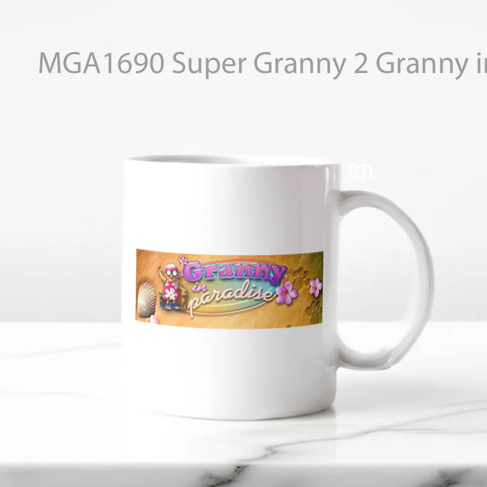Super Granny 2 Granny in Paradise Game Mug