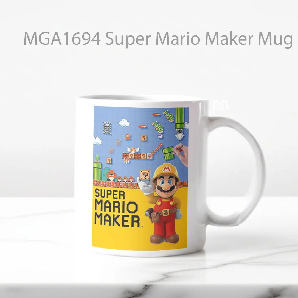 Super Mario Maker Game Mug