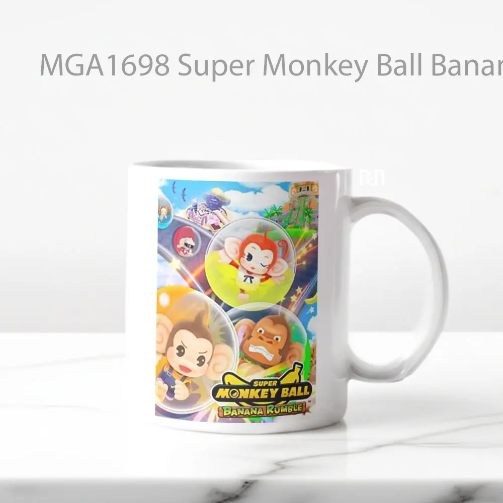 Super Monkey Ball Banana Rumble Game Mug