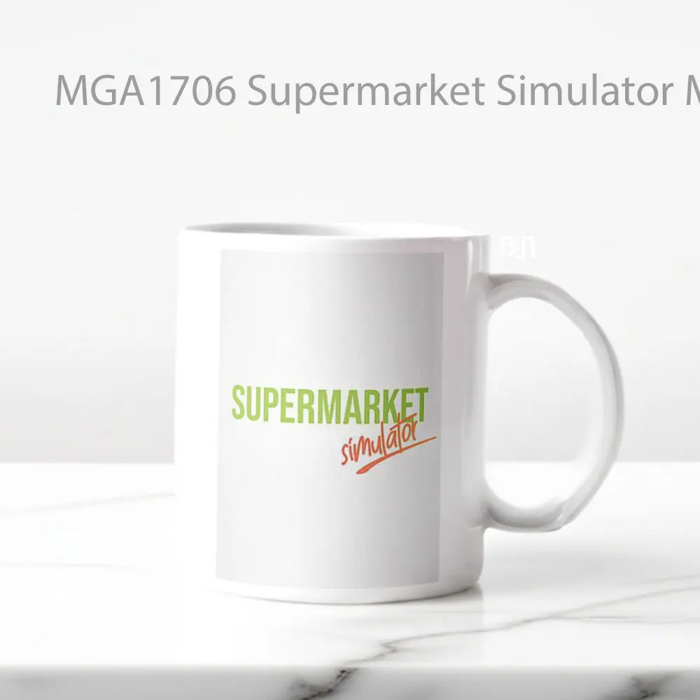 Supermarket Simulator Game Mug