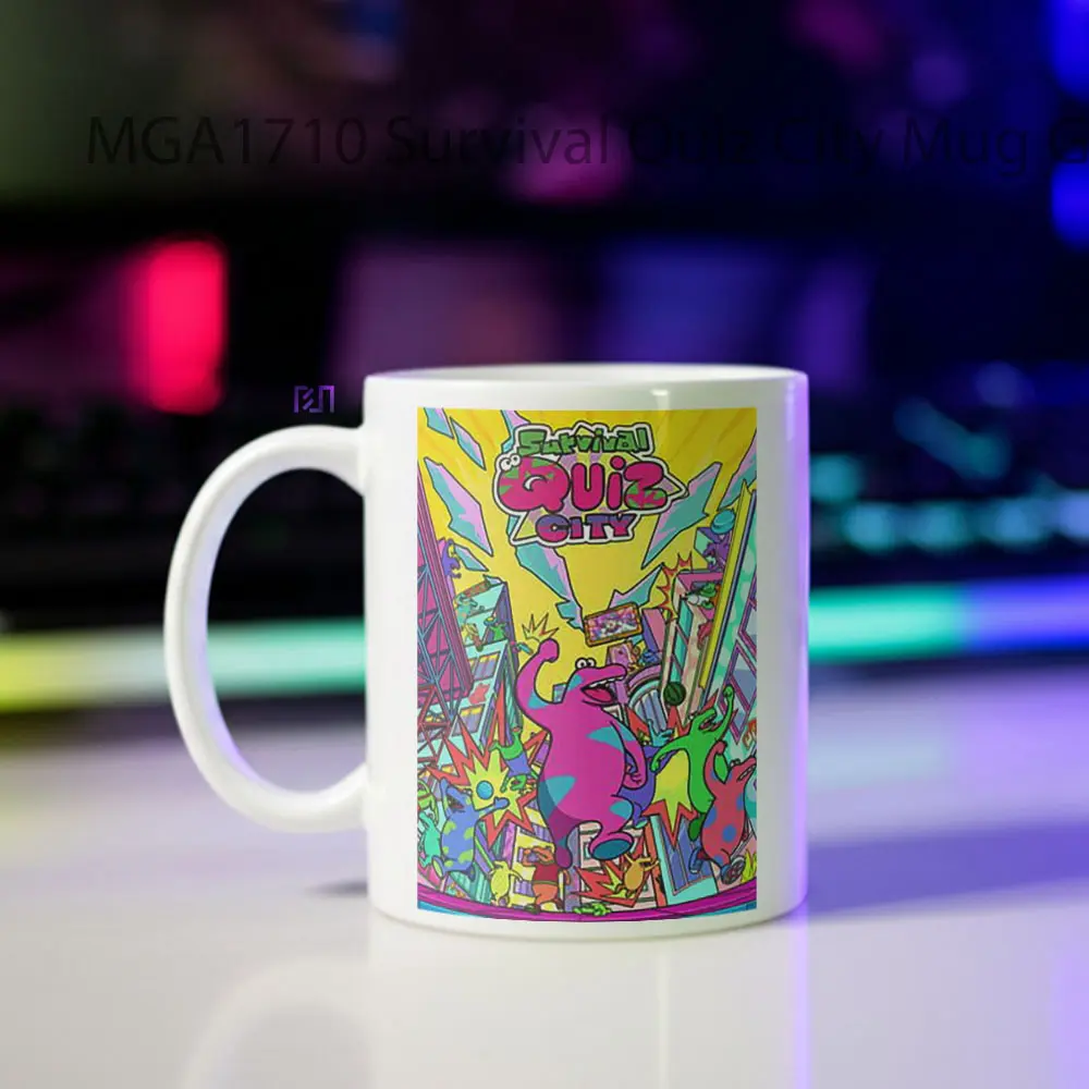 Survival Quiz City Game Mug - Sudut 2