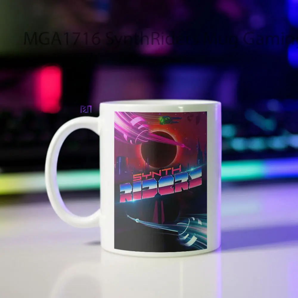 Synth Riders Game Mug - Sudut 2