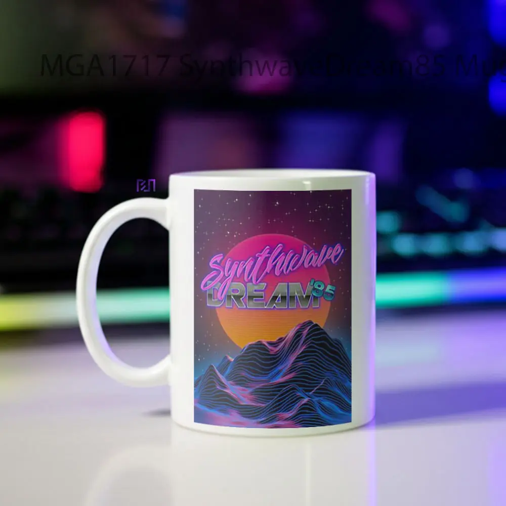 Synthwave Dream 85 Game Mug - Sudut 2