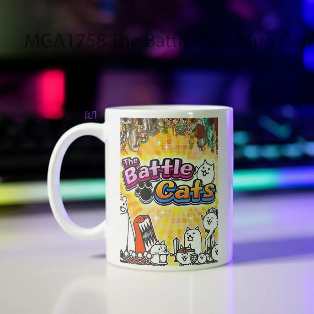 The Battle Cats Game Mug - Sudut 2
