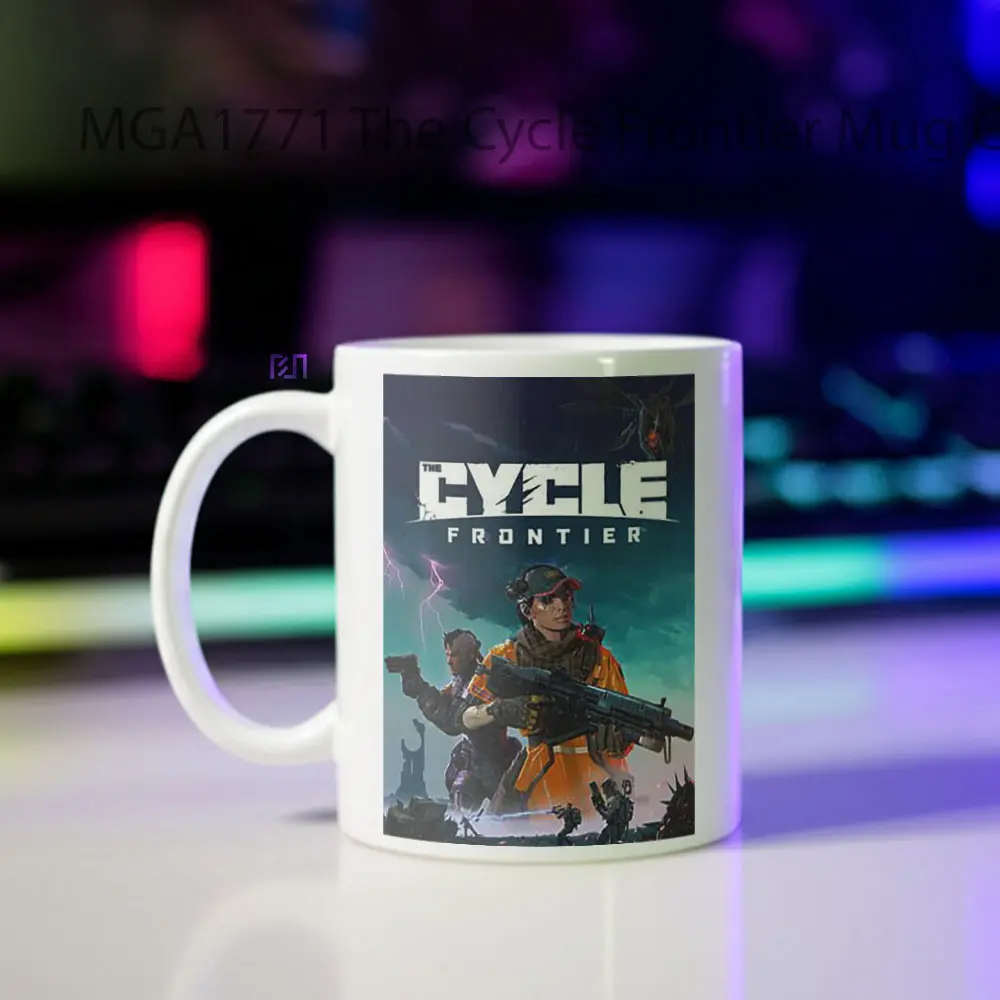 The Cycle Frontier Game Mug - Tampak Tengah