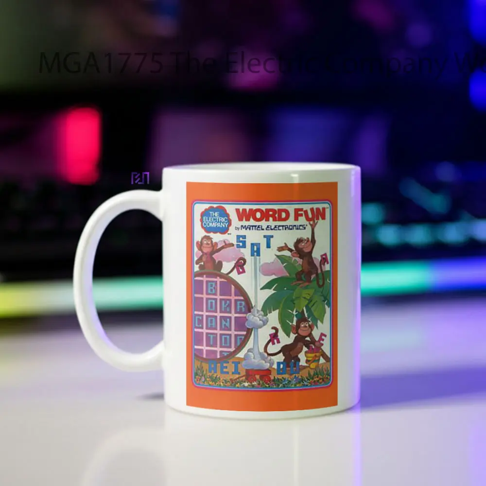 The Electric Company Word Fun Game Mug - Sudut 2