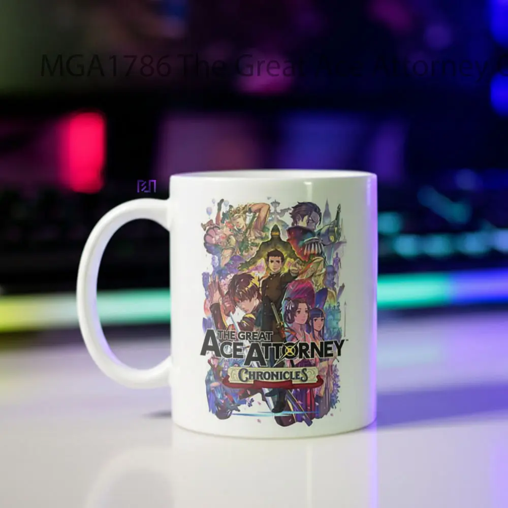 The Great Ace Attorney Chronicles Game Mug - Sudut 2