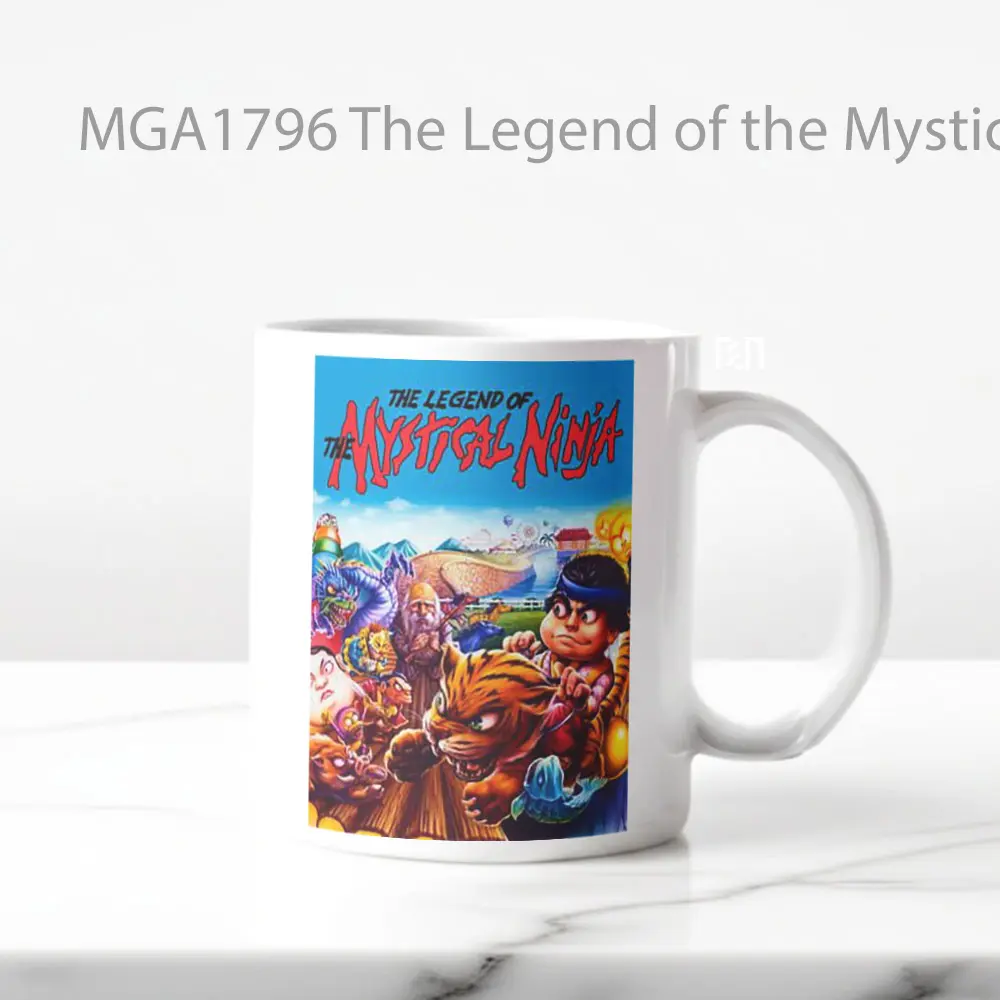 The Legend of the Mystical Ninja Game Mug