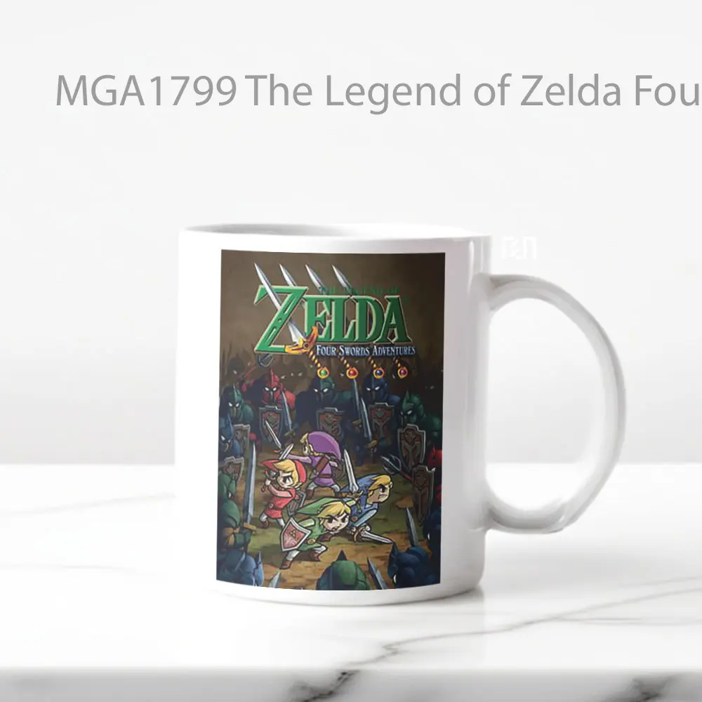 The Legend of Zelda Four Swords Adventures Game Mug