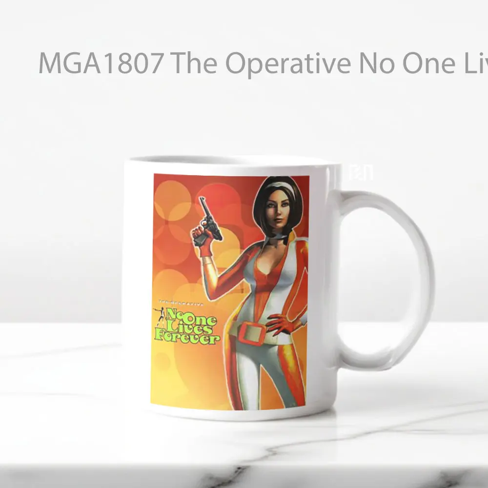 The Operative No One Lives Forever Game Mug