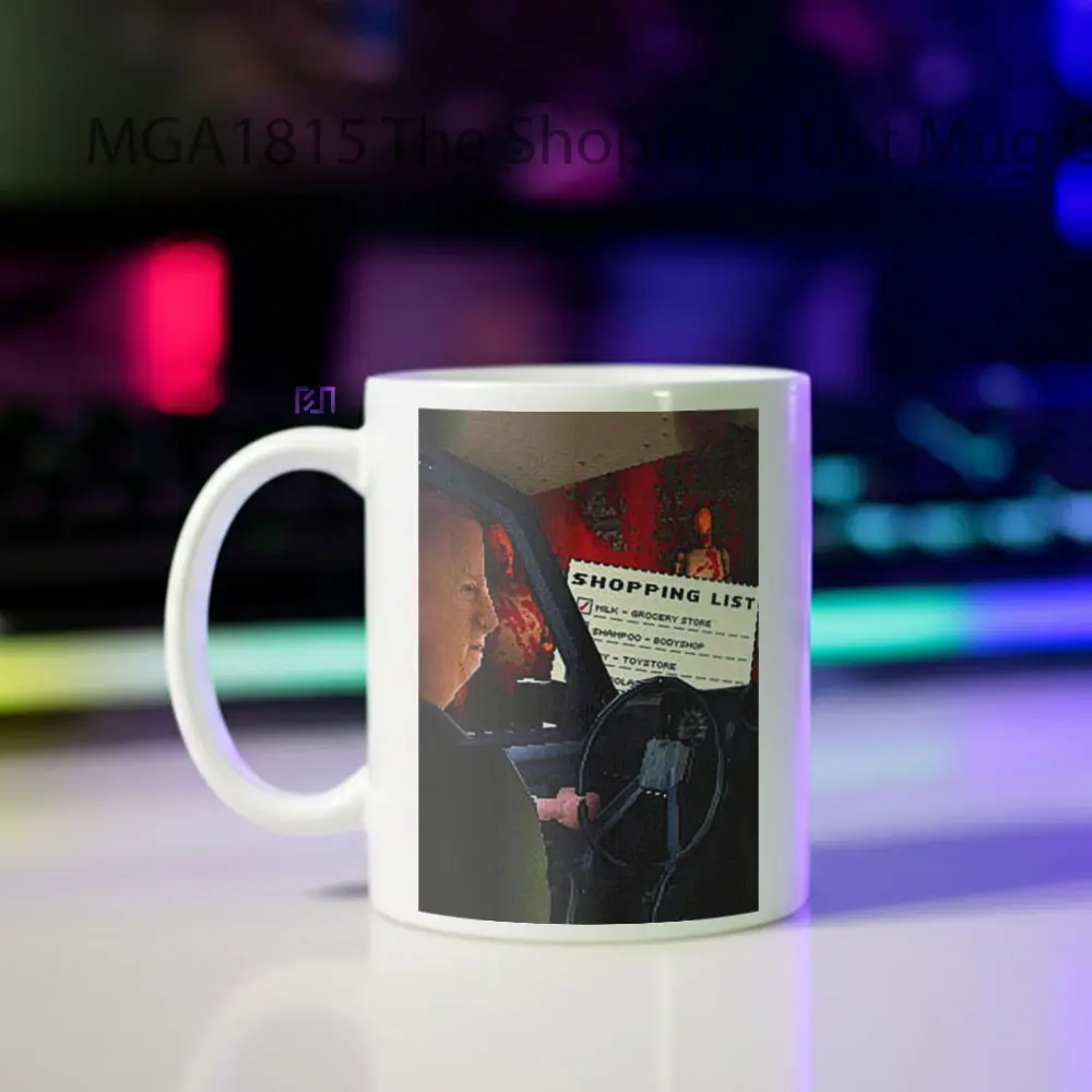 The Shopping List Game Mug - Sudut 2