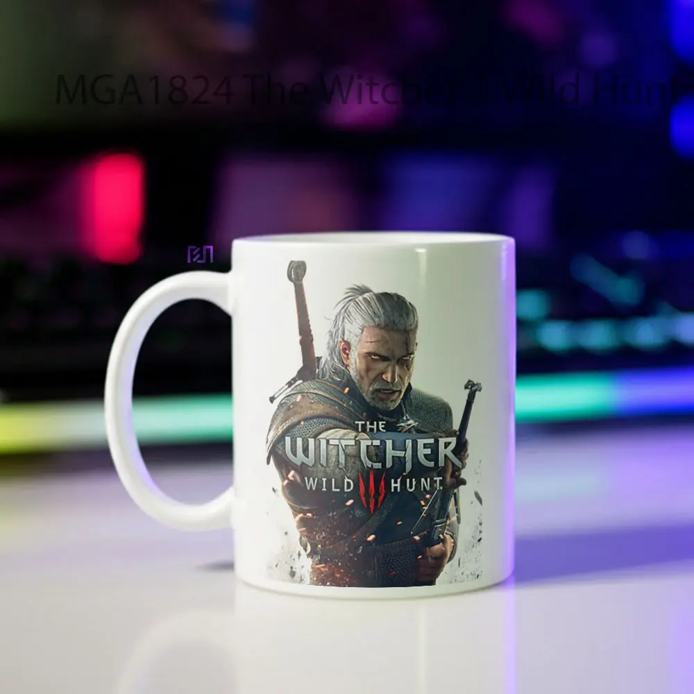 The Witcher 3 Wild Hunt Game Mug - Sudut 2
