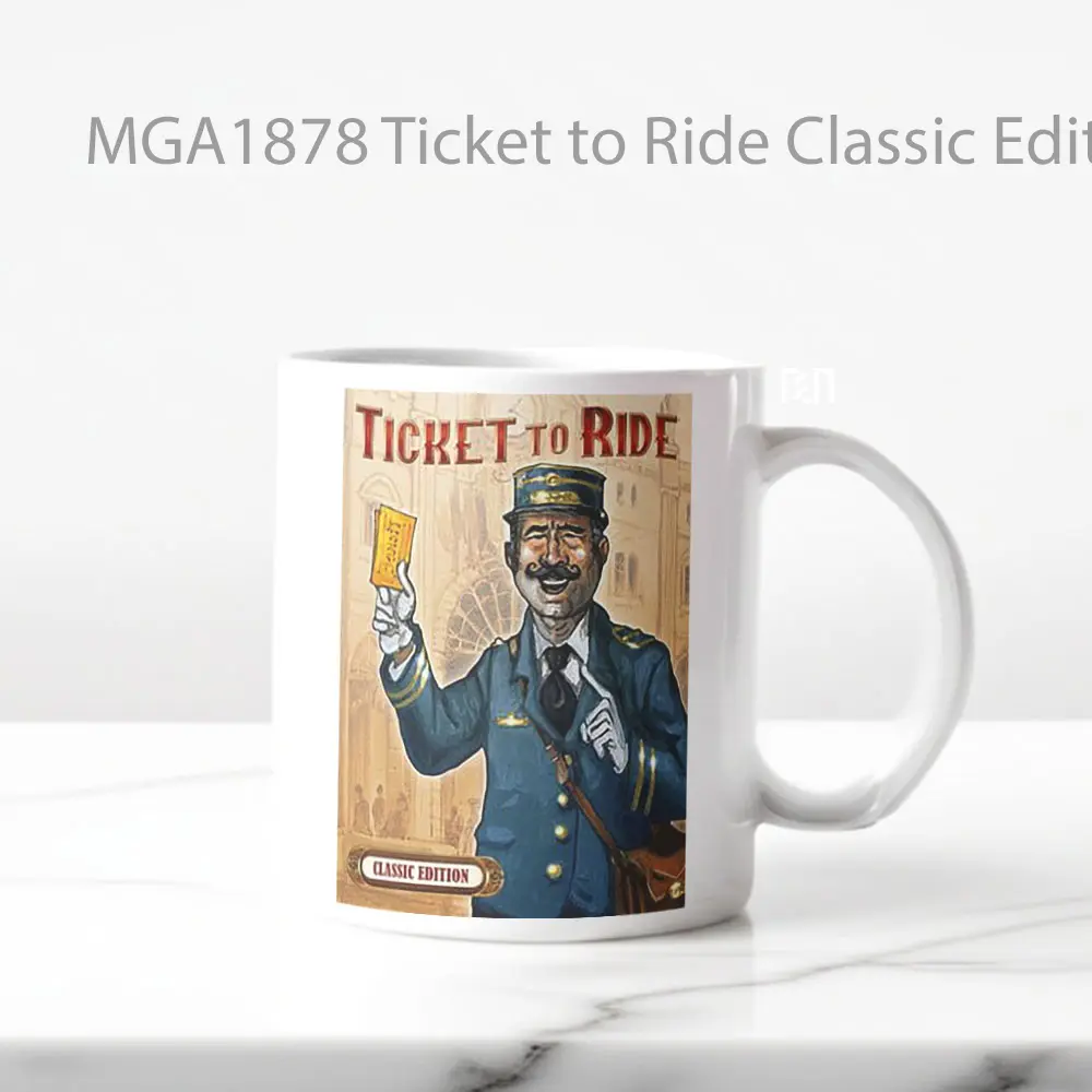Ticket to Ride Classic Edition Game Mug