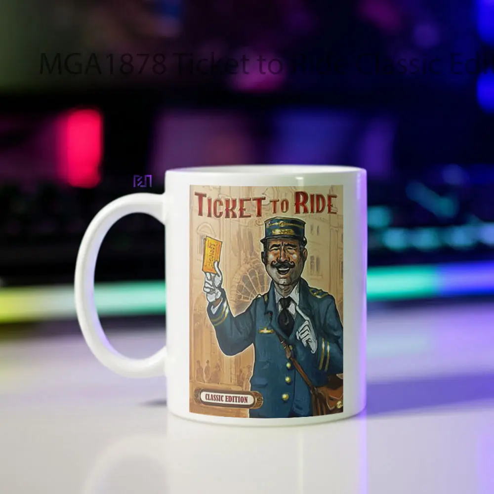Ticket to Ride Classic Edition Game Mug - Sudut 2