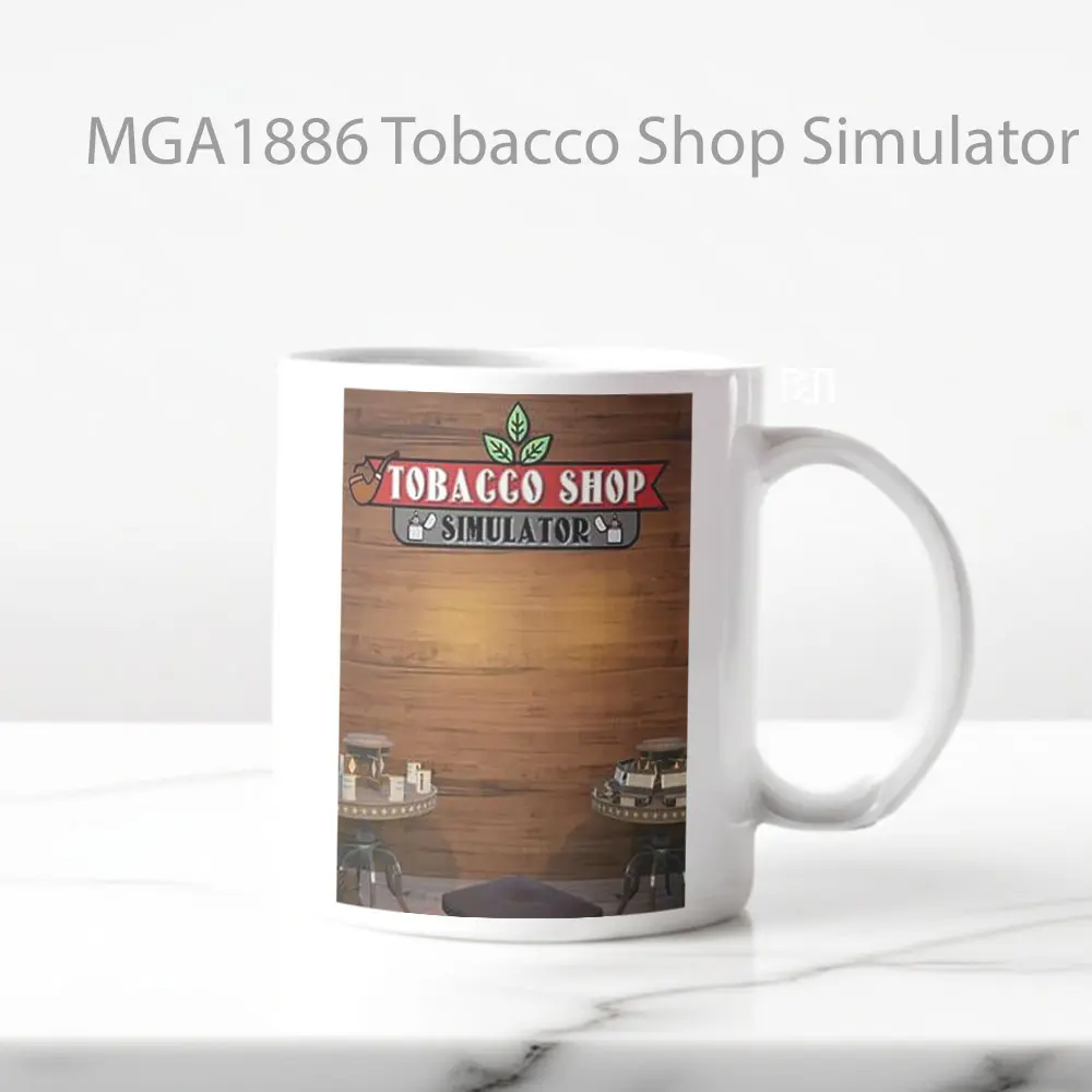 Tobacco Shop Simulator Game Mug