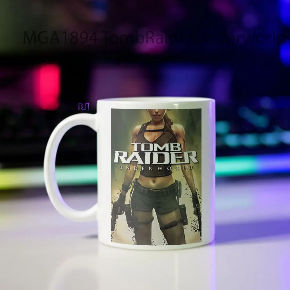TombRaiderUnderworld Game Mug - Sudut 2