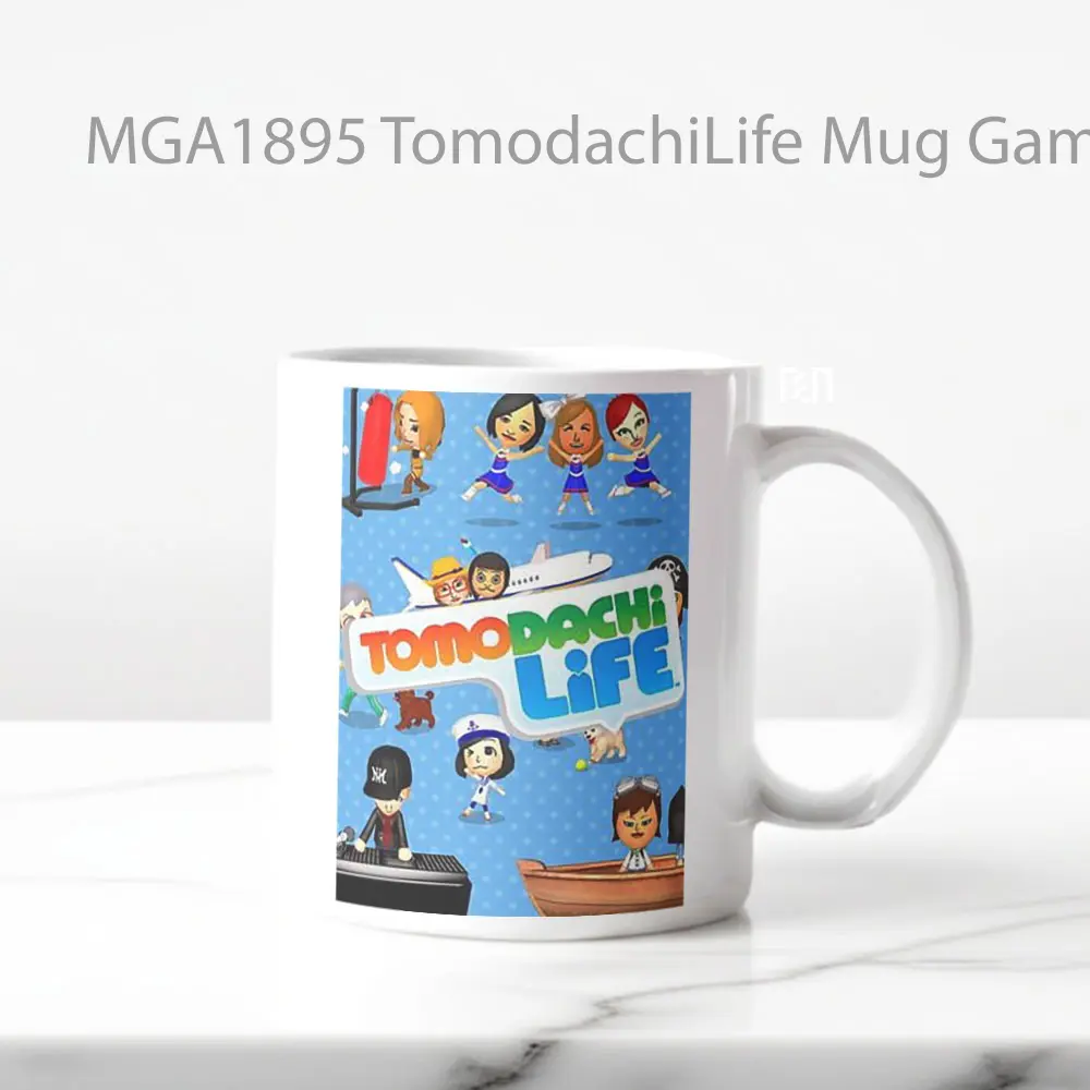 Mug Keramik Premium SNI - Tomodachi Life Game Mug