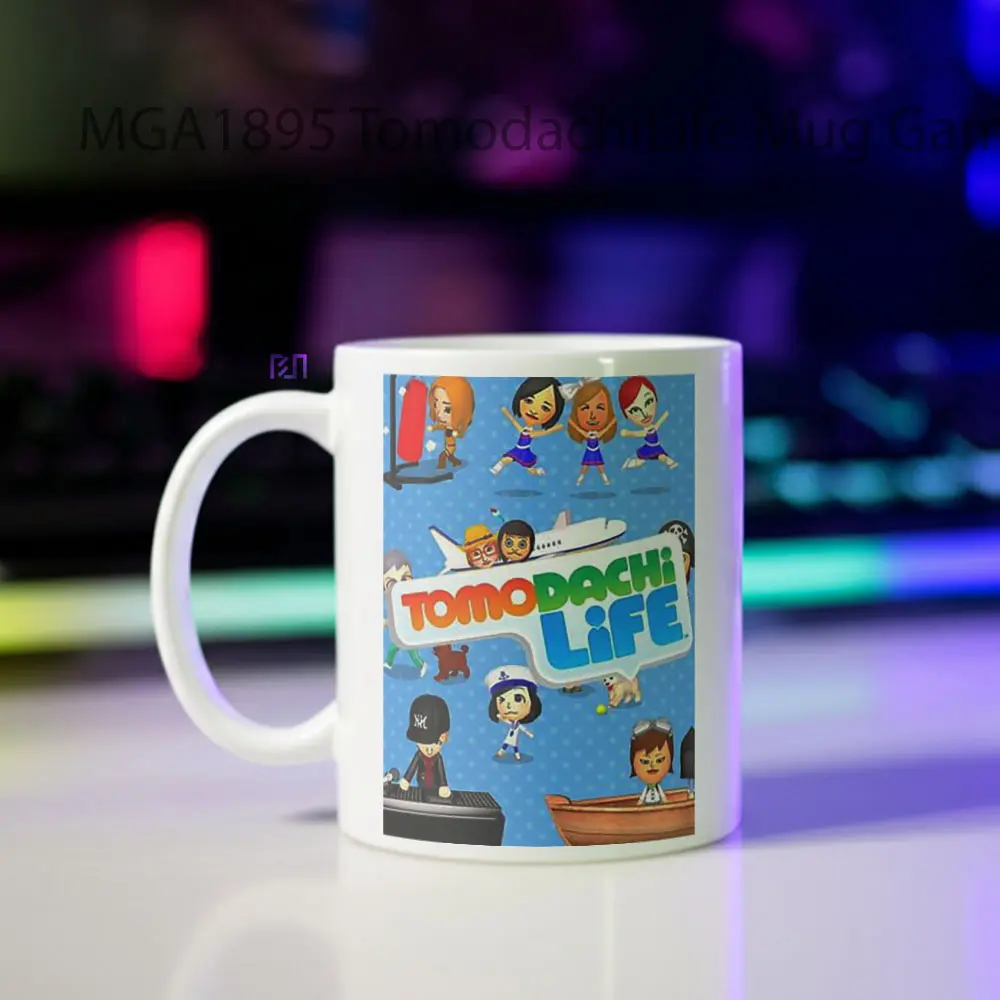 Tomodachi Life Game Mug - Sudut 2