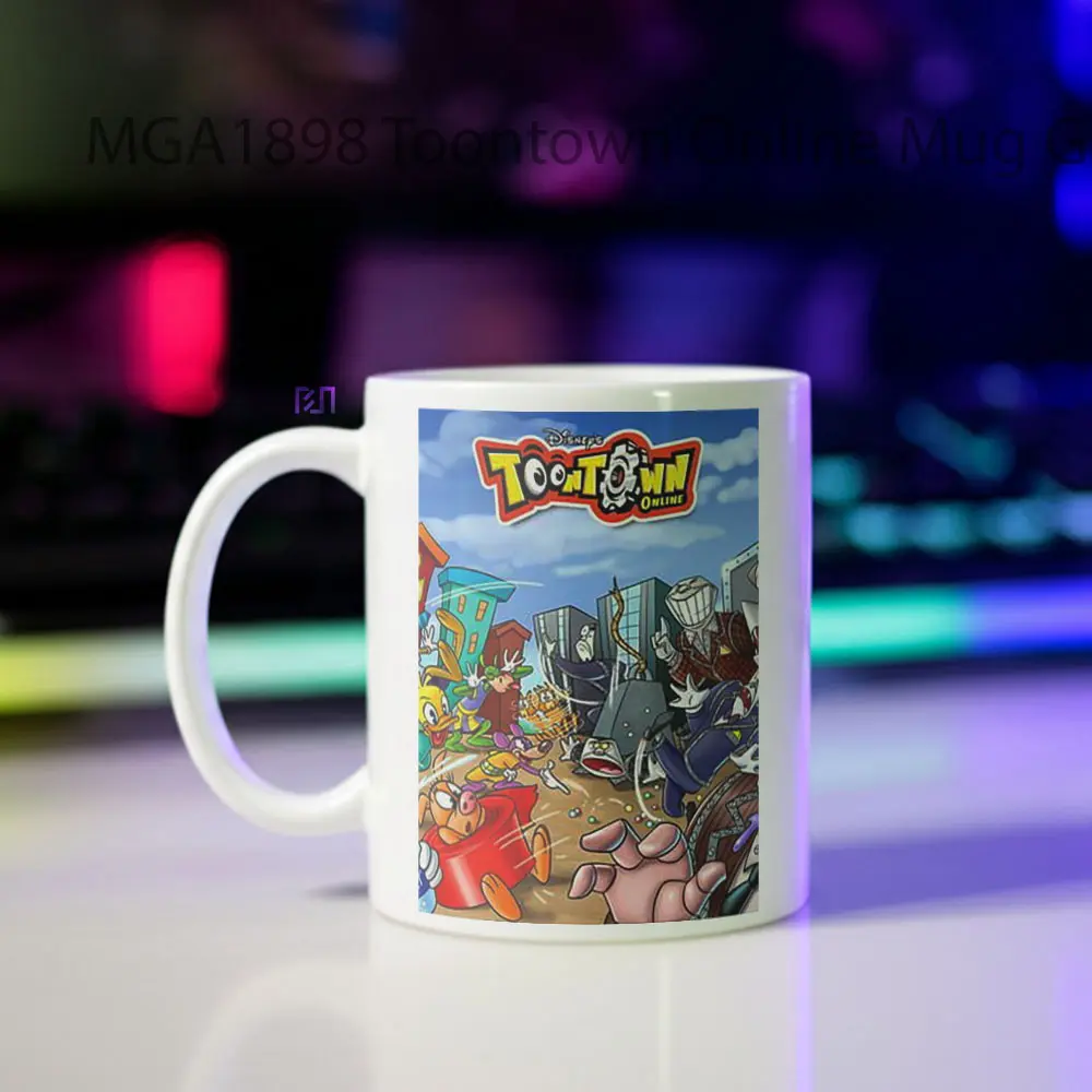 Toontown Online Game Mug - Sudut 2